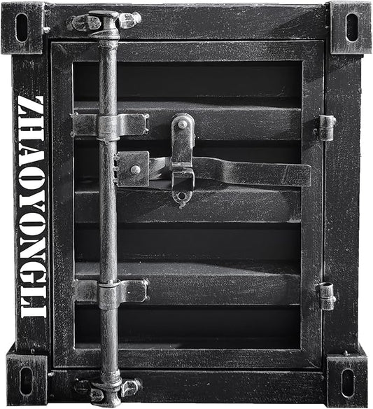 ZHAOYONGLI-End Tables Industrial Nightstand Table, 15.7x14.9x18.9 inches by ZHAOYONGLI-EndTables