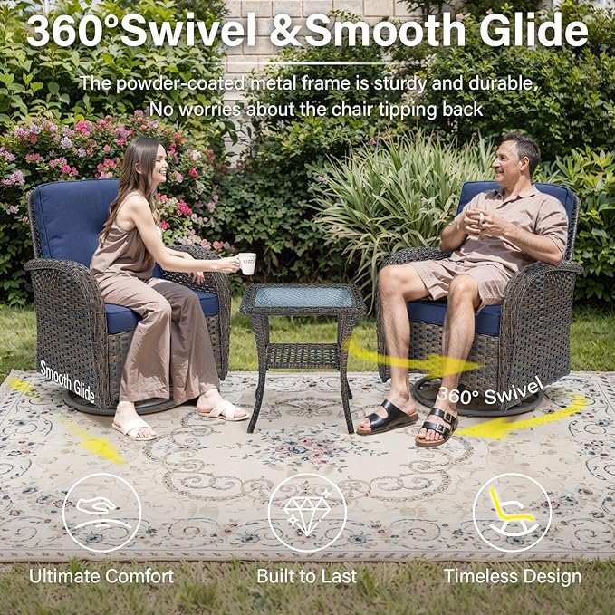 Belord 5 Pieces Patio Furniture Set - Image 3