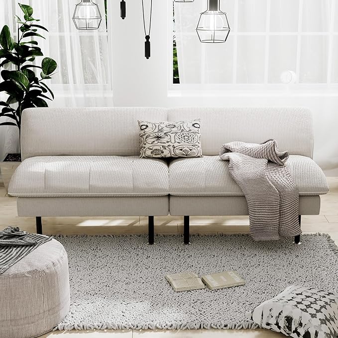 Ribilake 3 Sets 70" Futon Sofa Bed, 4 in 1 Multi-Function Couch Sleeper - Image 7
