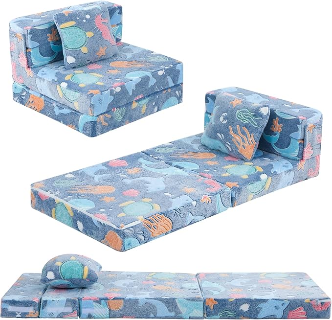 MeMoreCool Foldable Futon Chair Bed by MeMoreCool