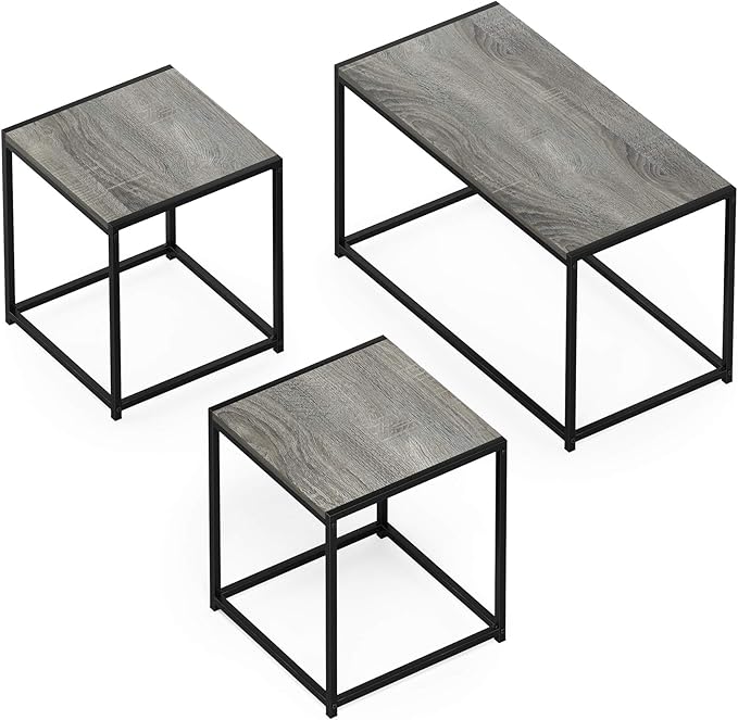 Furinno Camus Modern Living Room Coffee Table - Image 5