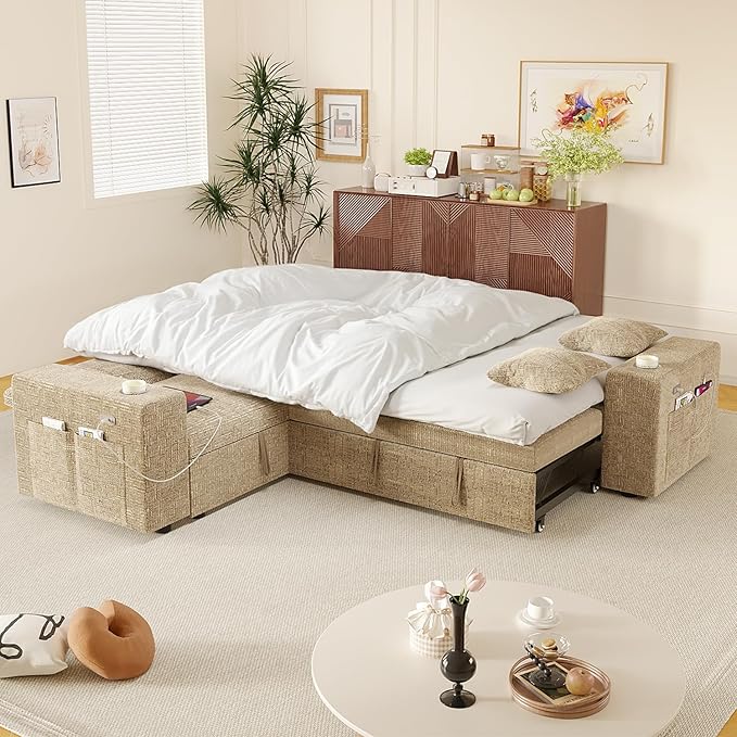 Modular Sectional Sleeper Sofa - Image 2