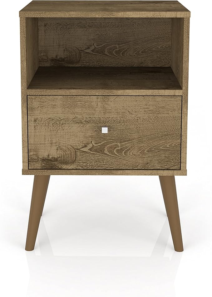 Manhattan Comfort Liberty Mid Century Modern Nightstand - Image 6