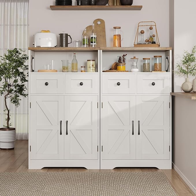 FiveWillowise Farmhouse Storage Cabinet - Image 5