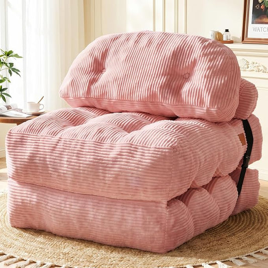 Folding Sofa Bed, Convertible Sleeper Chair by Vellorise