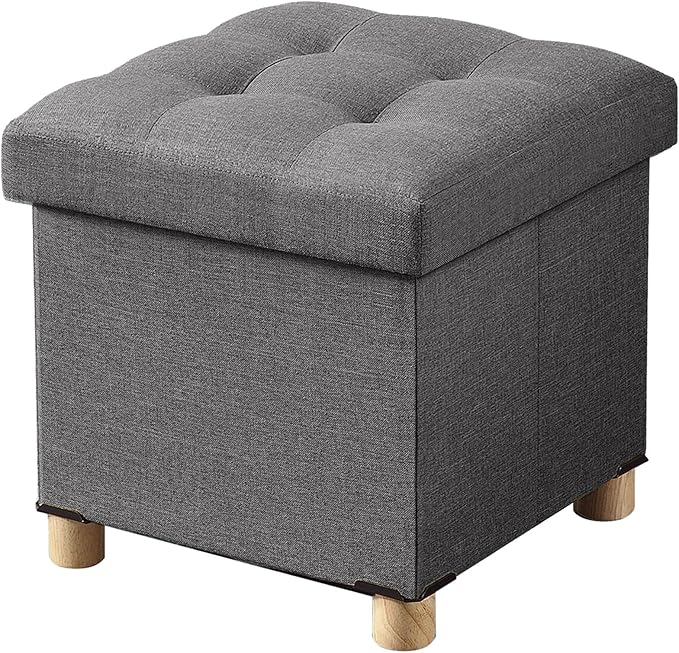 BRIAN & DANY Ottoman with Storage, Small Storage Ottoman by BRIANDANY