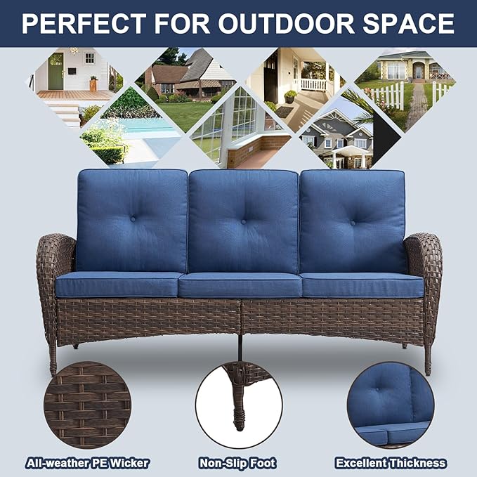 Belord 6 Piece Patio Conversation Sets - Image 7