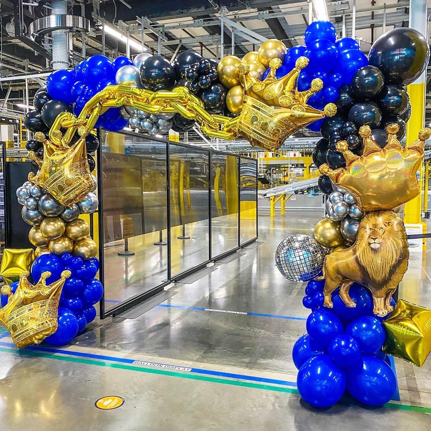 90pack Royal Blue Balloons Different Size 18/12/10/5 Inch Blue Balloon Garland Arch Kit for Graduation, Wedding, Birthday, New Year, Baby Shower, Baseball, Nautical Party Decorations