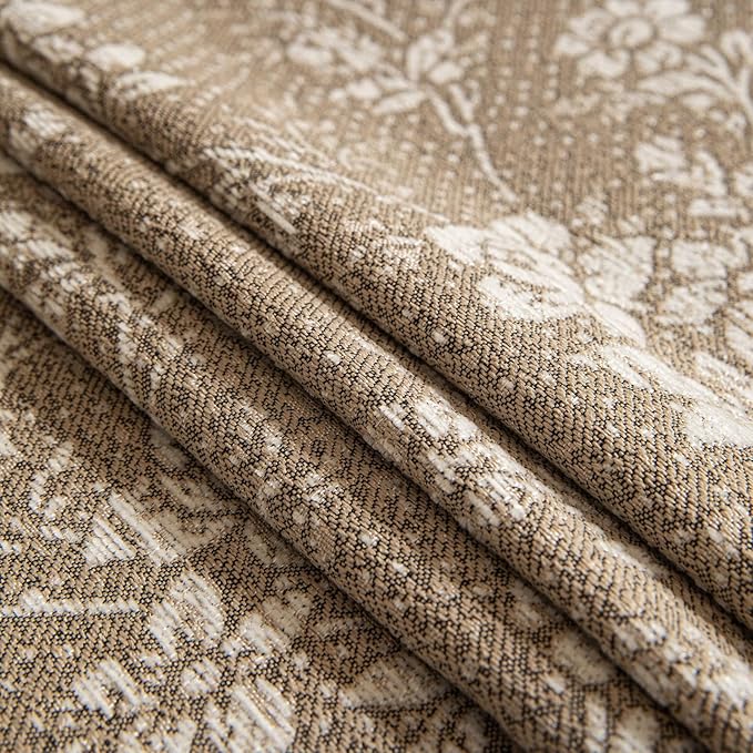 VClife Vintage Floral Bohemain Couch Cover, Soft Breathable Chenille Sofa Cover - Image 4
