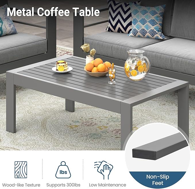 Wisteria Lane Metal Patio Furniture Set - Image 7