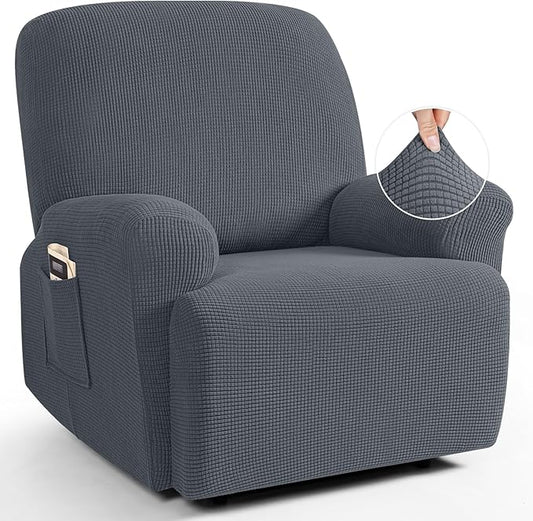 TAOCOCO Oversized Recliner Chair Covers, 1 Seater Streach Recliner Covers Soft by TAOCOCO