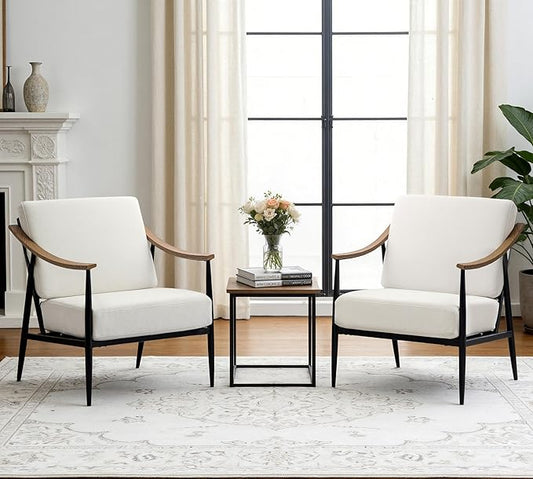 RNKSFX Modern Accent Chairs Set of 2 by Yourexpertinhomefurniture