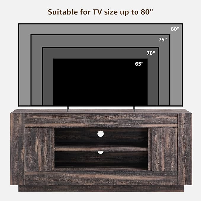 OKD Modern 70" TV Stand, Entertainment Center - Image 6