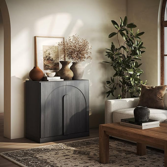 BELLEZE Bijou 31.5" Modern Wood Storage Cabinet by BELLEZE