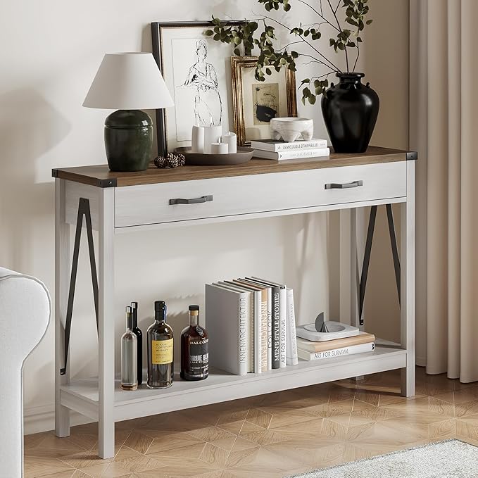 ChooChoo 47'' Farmhouse Console Table by ChooChoo