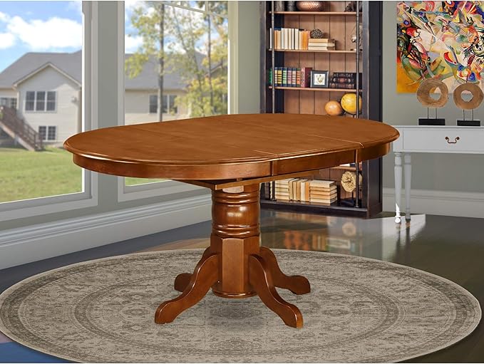 East West Furniture AVT-SBR-TP Avon Kitchen Dining Table - Image 2