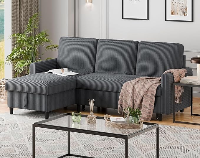 Walsunny 77" Sectional Sleeper Sofa - Image 7