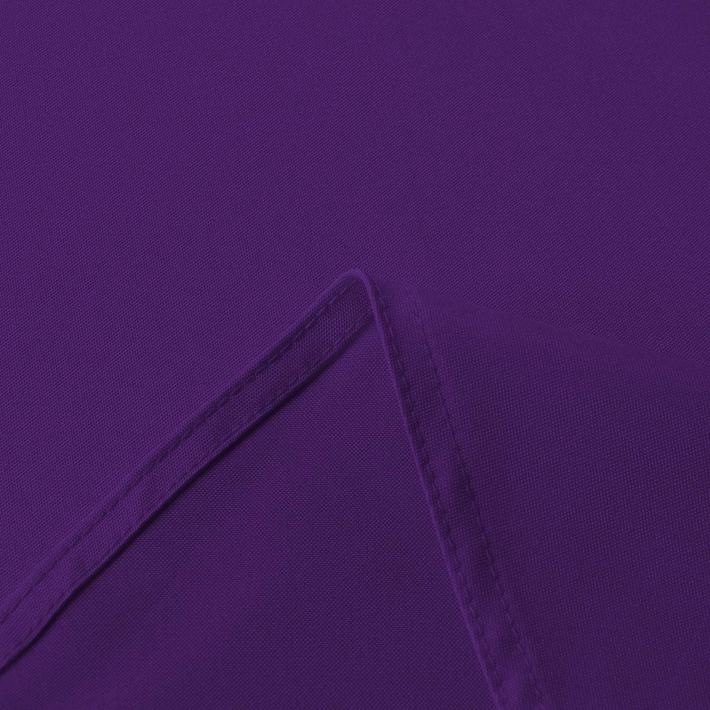 sancua Round Tablecloth - 90 Inch - Water Resistant Spill Proof Washable Polyester Table Cloth Decorative Fabric Table Cover for Dining Tables, Buffet Parties and Camping, Purple