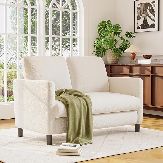 Welzona Loveseat, Comfy Teddy Love Seat - Image 7