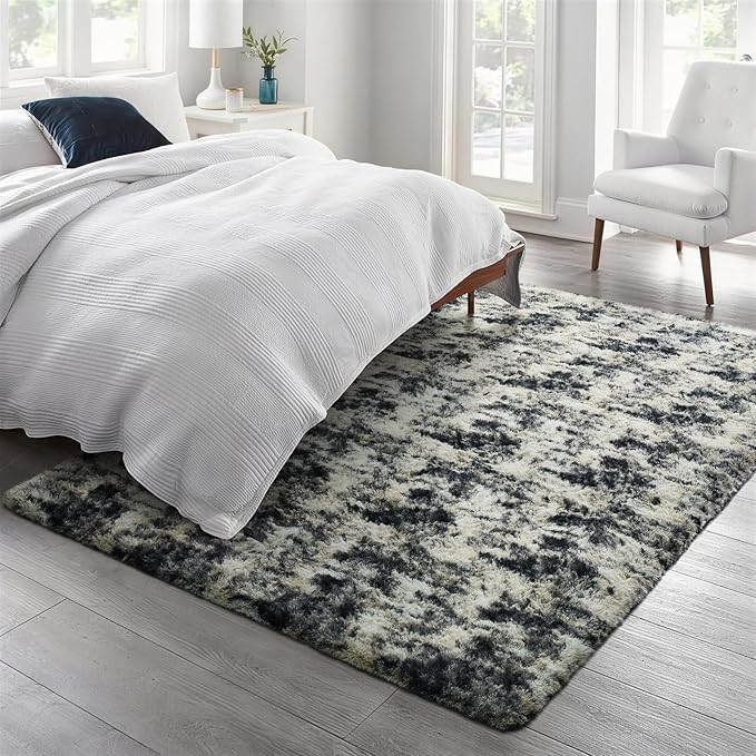 Ophanie 6x9 Black Gold and Grey Area Rugs - Image 4