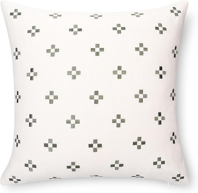 Crumbs Home Modern Farmhouse California Casual Indoor Outdoor Throw Pillow Cover - Image 6