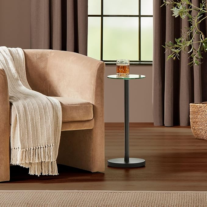 mDesign Bedroom Nightstand — Side Table - Image 2