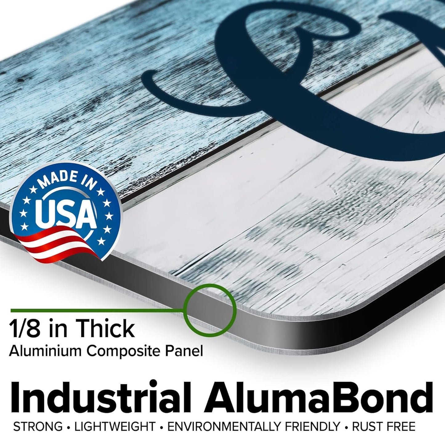 Custom Sign, Custom Street Sign, 11 Font Colors, 13 Font Styles, 4 Hole Options, 22 Sizes, 8x32 Inches, Rust Free DiBound, Fade Resistant, Made in USA by My Sign Center (Coastal)