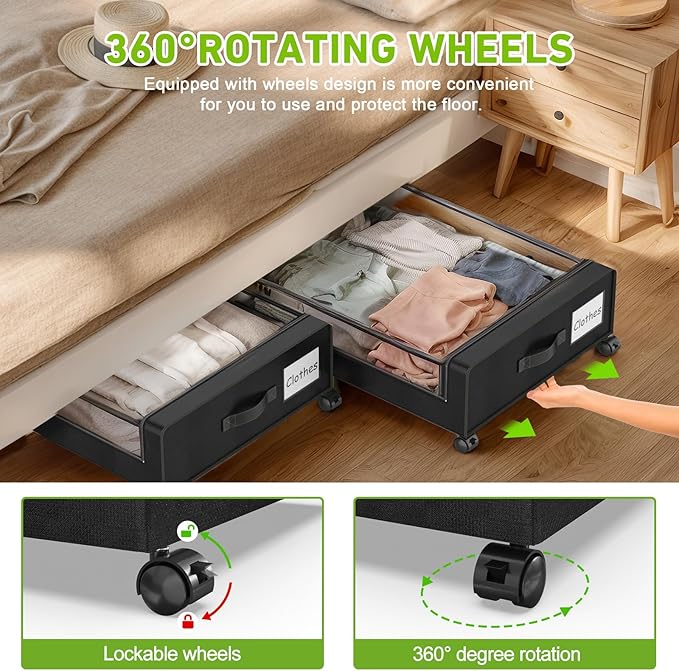 Beborxue Under Bed Storage - Image 3