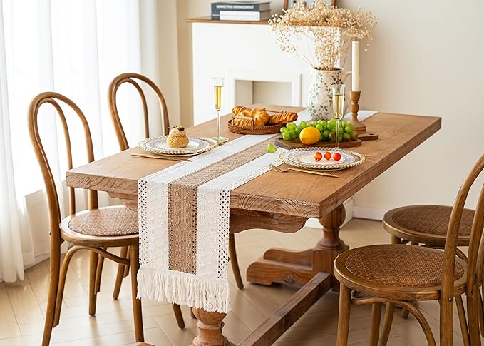 FEXIA Boho Table Runner for Summer Home Coffee Decor - Image 5