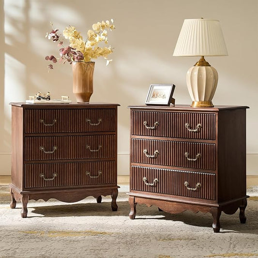 HULALA HOME Transitional Side Table Set of 2 by HULALAHOME