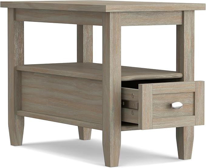 SIMPLIHOME Warm Shaker End Table - Image 4