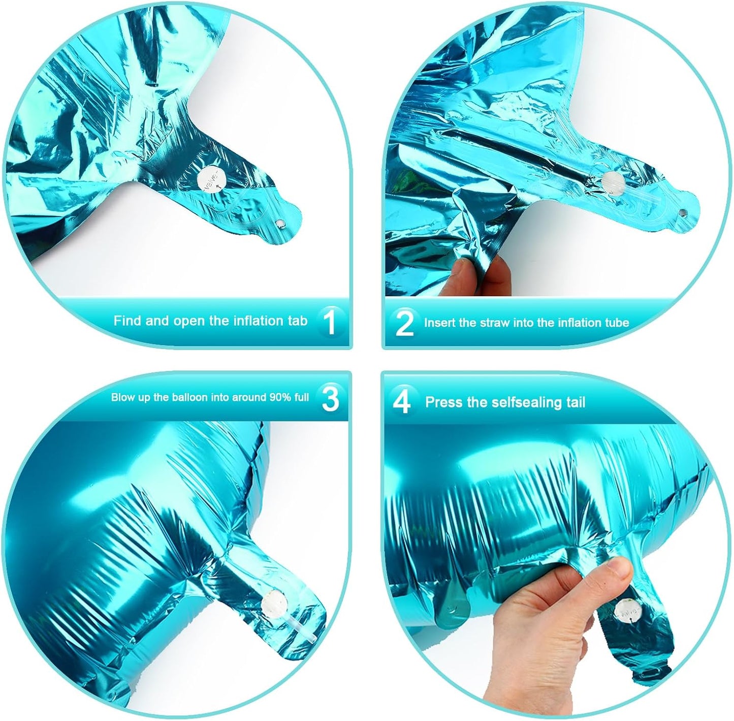 2026 Blue 40 Inch Mylar Foil Number 6 Balloon, Birthday Balloons for 6 16 Boy Girl Party Decorations Supplies,Blue Big Helium Balloon Numbers for 26 36 46 60 Men Women Anniversary