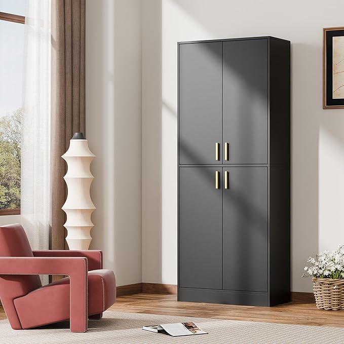Cozy Castle Kitchen Pantry Cabinet - Image 7