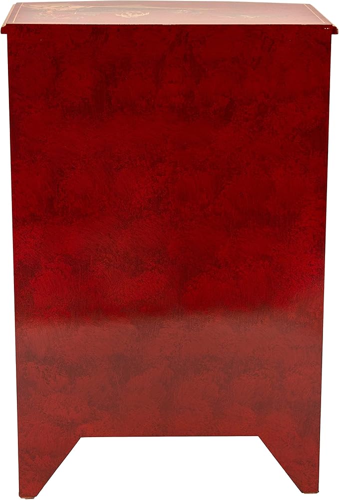 Red Lantern Artisan Crafted Lacquer Storage Cabinet - Image 6
