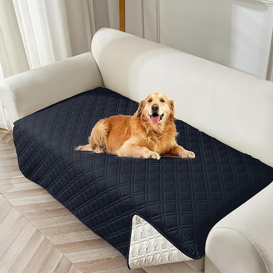 Genina Waterproof Couch Cover, Washable Anti-Slip 86.6 inch Sofa Covers by Genina