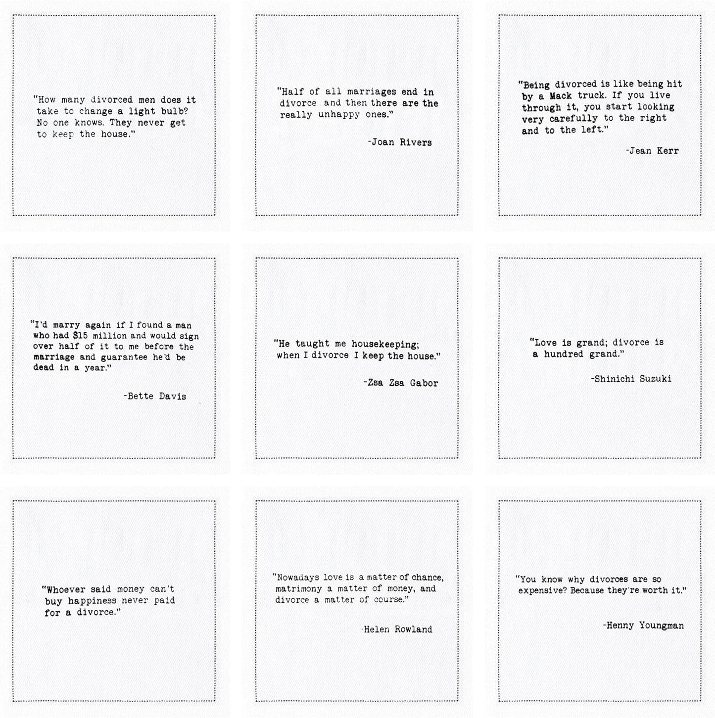 FIVE STAR NAPKINS Divorce Quotes, White Cotton Cocktail Napkins, Beverage Napkins, Bar Napkins, Cloth Napkins, Party Napkins, Events, Holidays, Weddings, Birthdays, Disposable, 4.5'' x 4.5''- (50x)