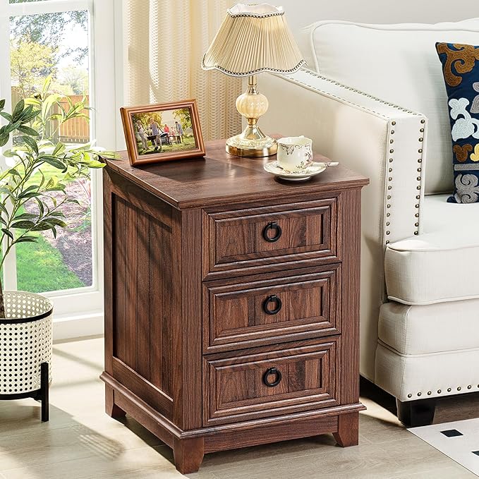 Joaxswe Farmhouse Coffee Table Set of 3, Furniture Set, Coffee Table - Image 4