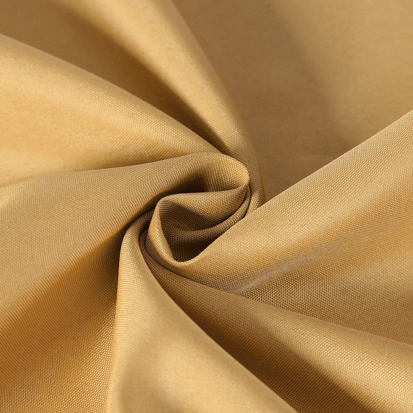 Cupuamon Square Tablecloth 70x70 inch Washable Polyester Fabric Table Cloth for Wedding Party Dining Banquet Decoration（70x70,Gold）