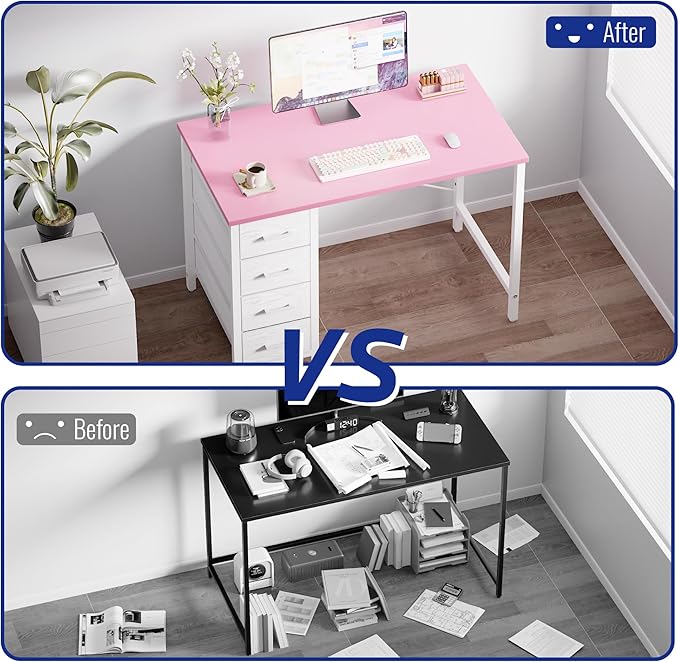 Pamray 32 Inch Computer Desk - Image 6