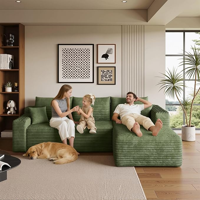 AUGOP 96" Sectional Couches for Living Room Modern Modular Sofa - Image 8
