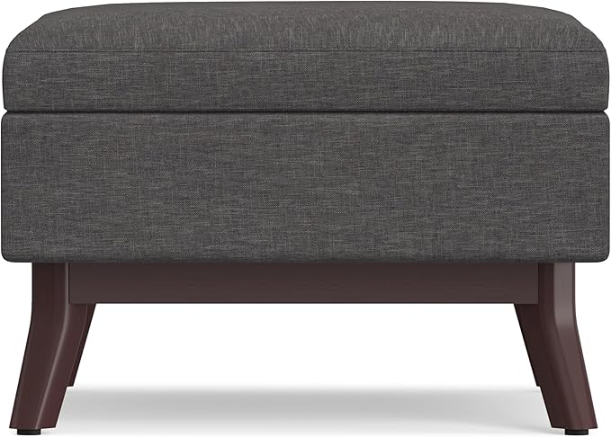 SIMPLIHOME Owen Coffee Table Storage Ottoman - Image 4