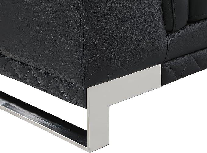 Blackjack Furniture Weston Collection Genuine Italian Leather Living Room - Image 7