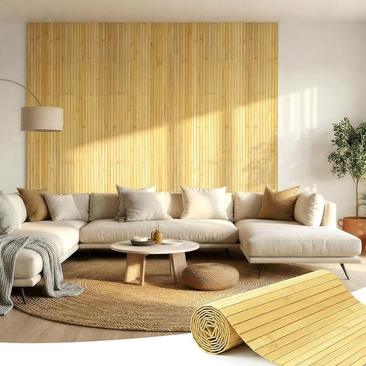 Bamboo Wall Panel, Peel and Stick wall Panels, paneles decorativos para pared by Unknown