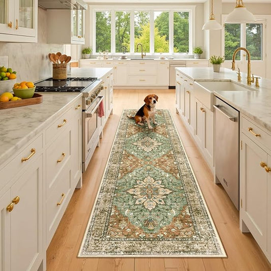 RELEANY Area Rugs 2'6"x8' Runner Rug Non Slip Washable by RELEANY