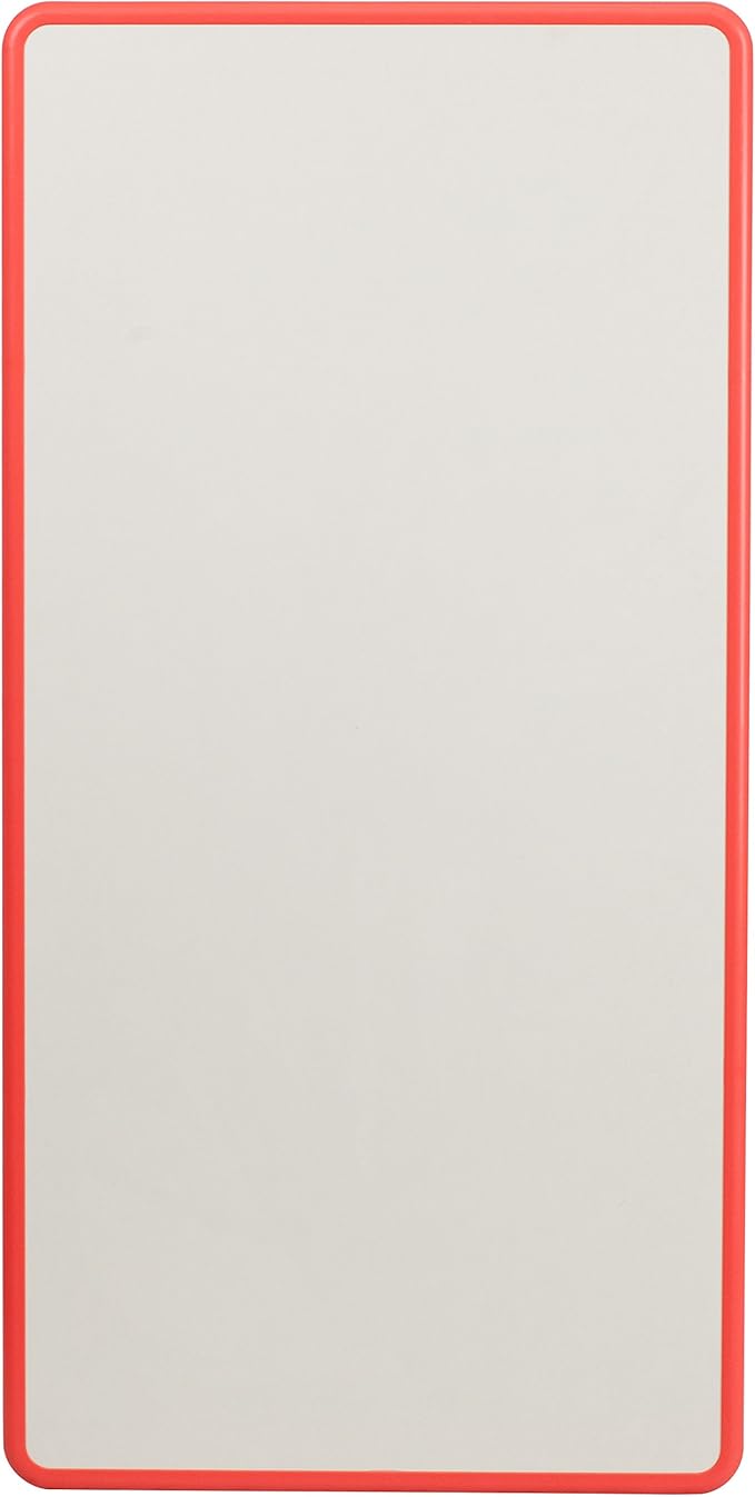 Flash Furniture Wren 23.625''W x 47.25''L Rectangular Red Plastic Height - Image 9