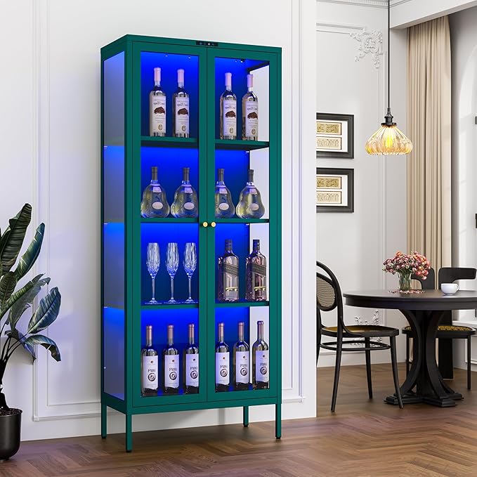 Polup Glass Display Cabinet - Image 9