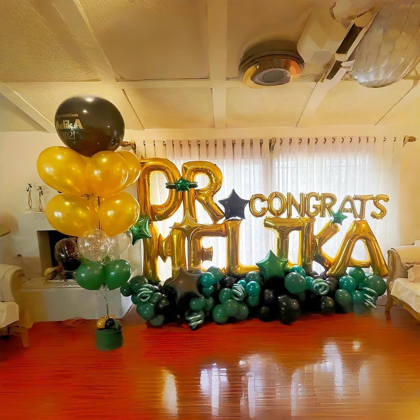 Letter Balloons Gold, 40 Inch Alphabet Name Balloon, Large Self Inflating Custom Balloon F Decor, Helium Foil Letter Name Word Balloons for Men Birthday Party Anniversary Decorations Supplies