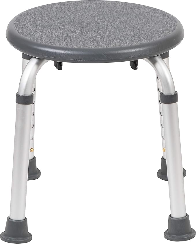 Flash Furniture Hercules Series Aluminum Bath and Shower Chair - Image 6