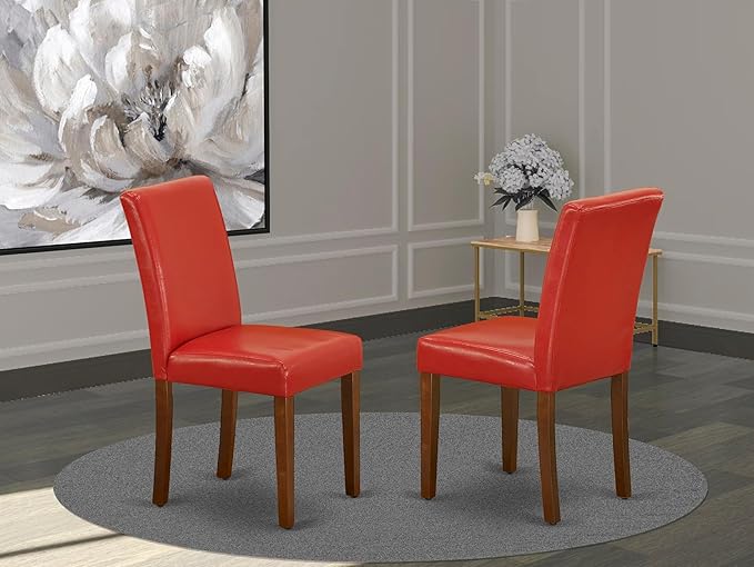 East West Furniture ABP3T72 Abbott Parsons Dining Chairs - Image 2