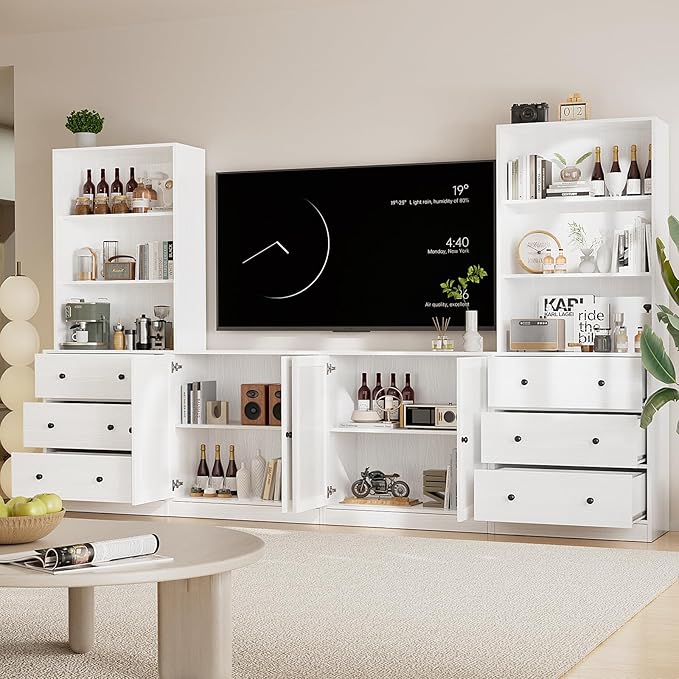 TUSY 71" Large TV Stand Set - Image 4